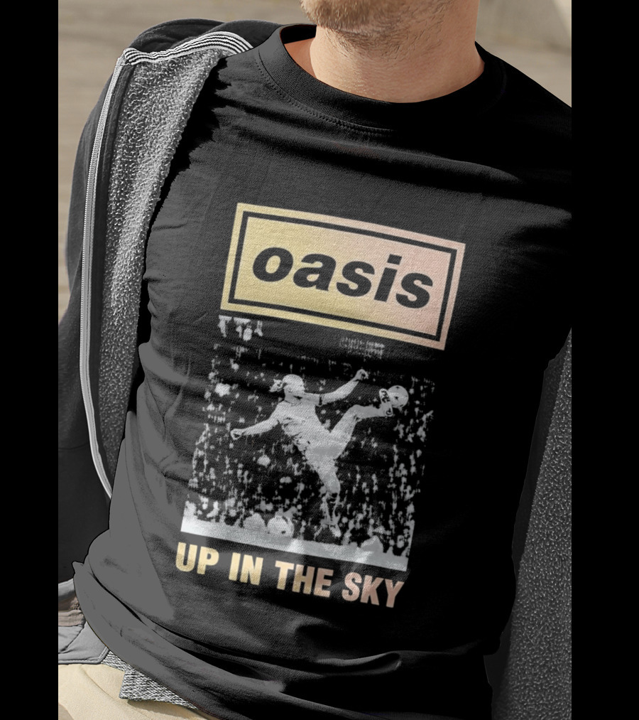 Oasis Up In The Sky Erling Haaland Soccer Kick T-Shirt