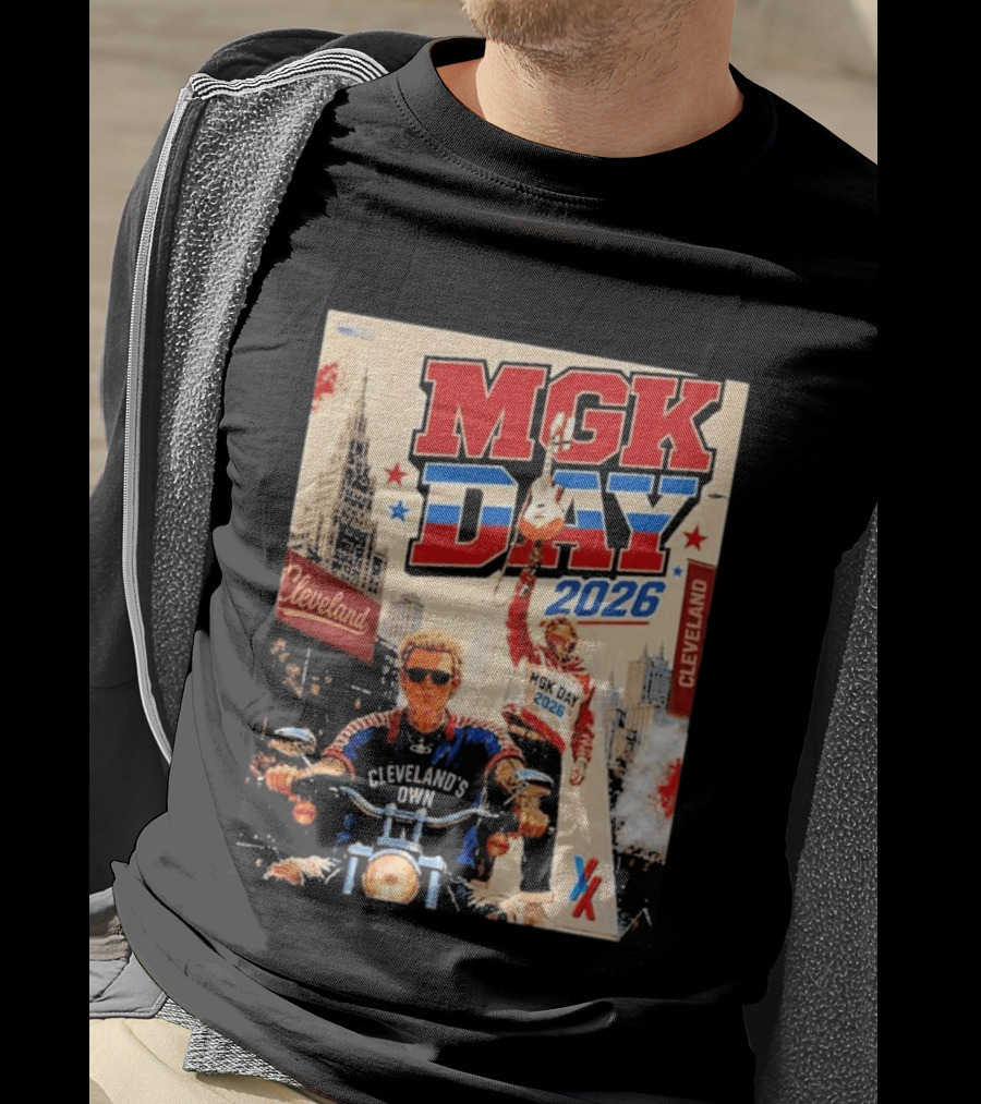 MGK Day 2026 Cleveland Music Event With Cleveland's Own T-Shirt