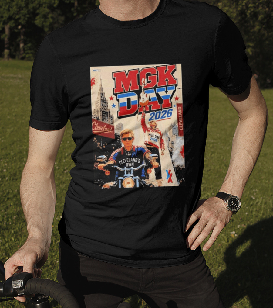 MGK Day 2026 Cleveland Music Event With Cleveland's Own T-Shirt