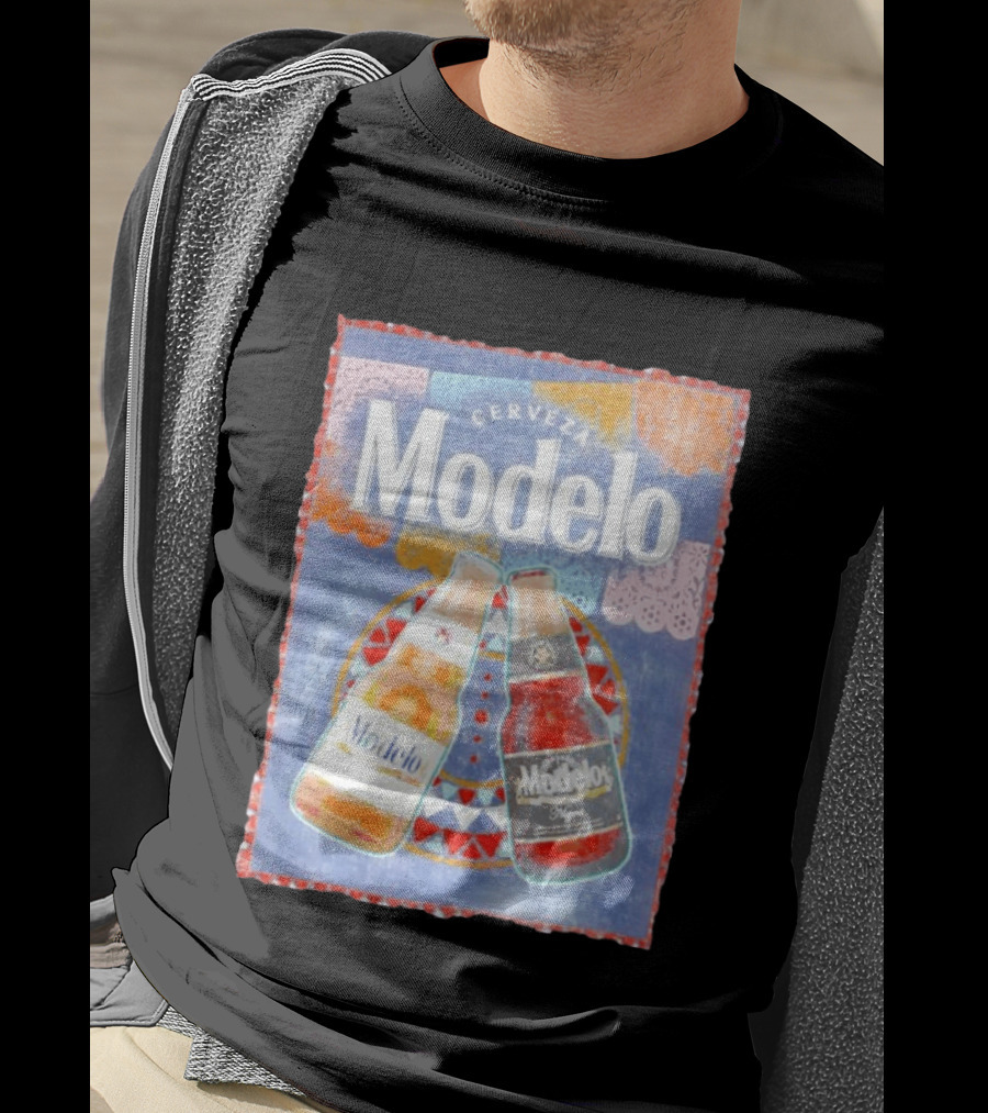 Cerveza Modelo Mexican Beer Bottles T-Shirt