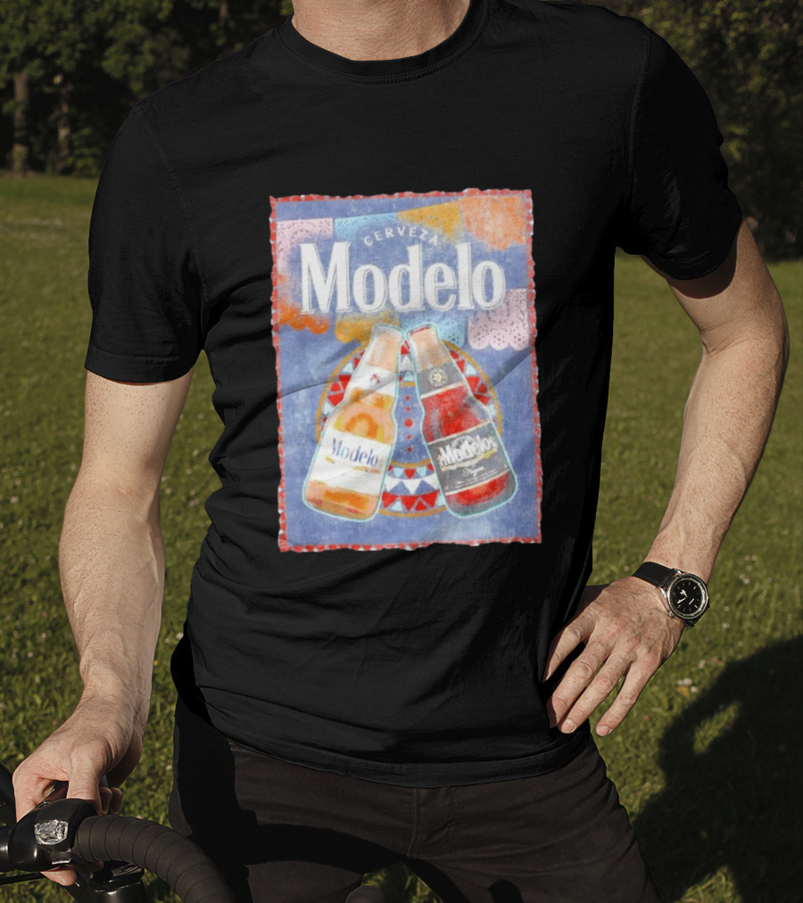 Cerveza Modelo Mexican Beer Bottles T-Shirt