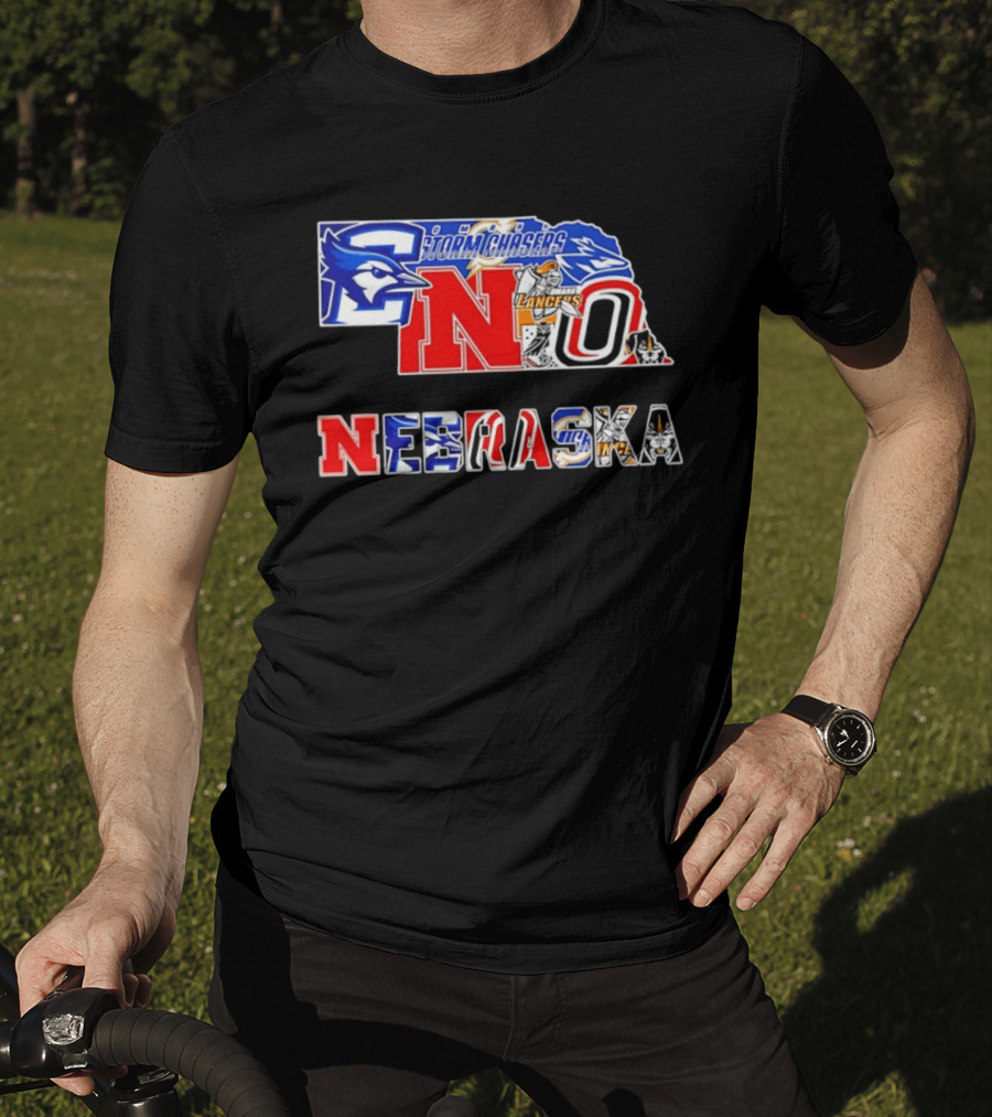 Nebraska Creighton Jays Stormchasers Lancers Huskers Sports Teams 2026 T-Shirt