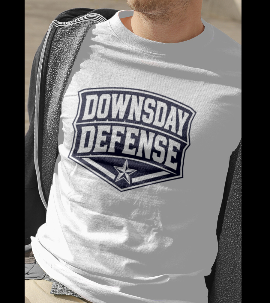 Downsday Defense Dallas Cowboys Star T-Shirt