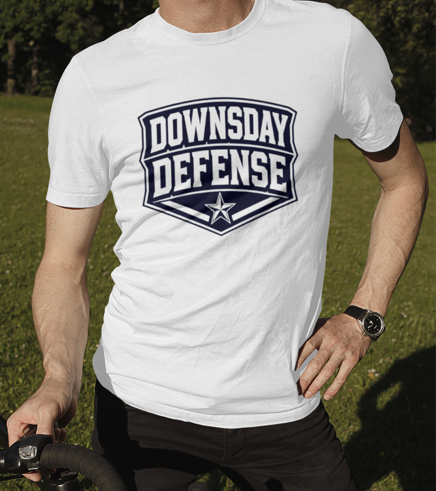 Downsday Defense Dallas Cowboys Star T-Shirt