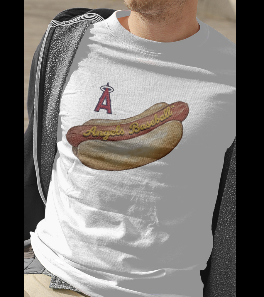 Los Angeles Angels Baseball Hot Dog MLB 2026 Season T-Shirt