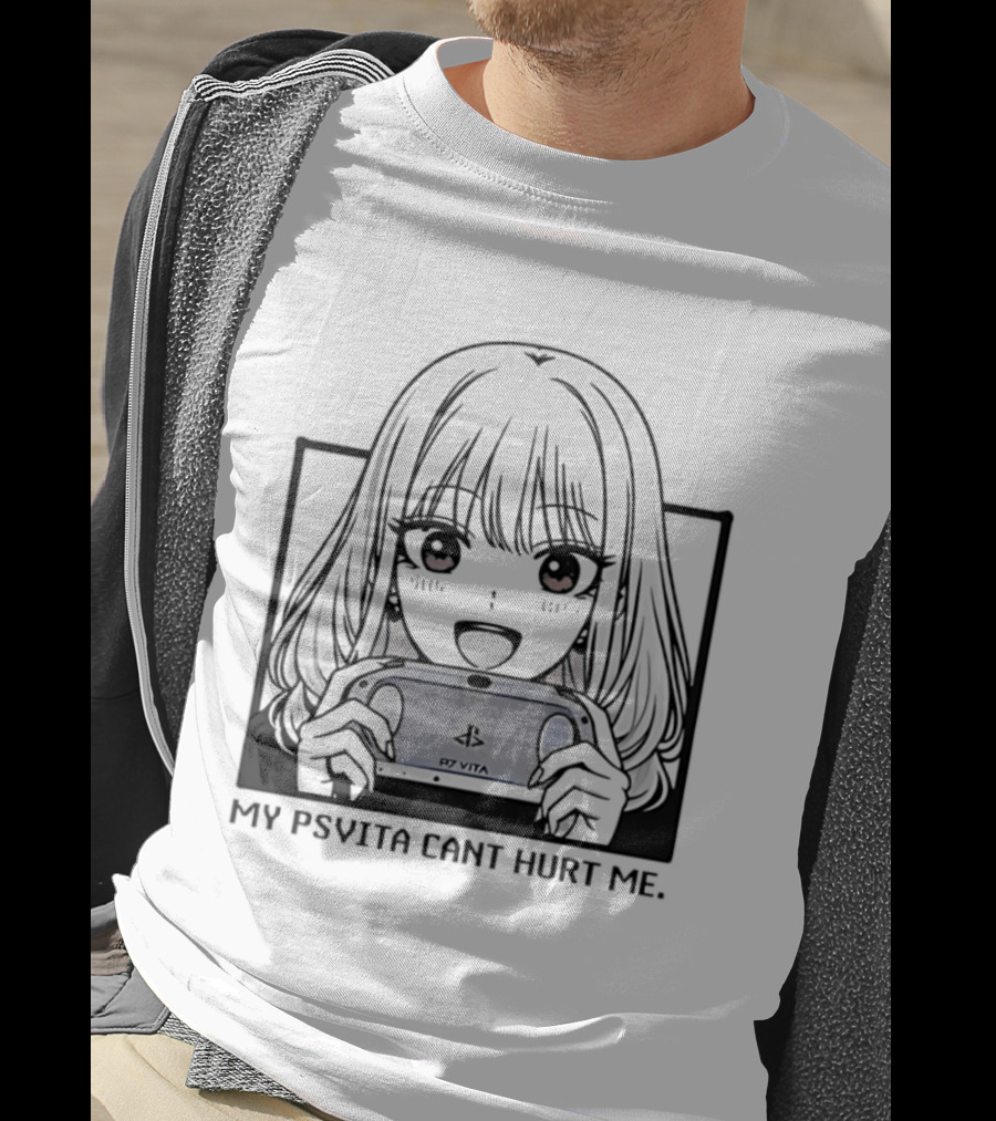 Marin Kitagawa My PS Vita Can't Hurt Me Gaming Manga Aesthetic T-Shirt