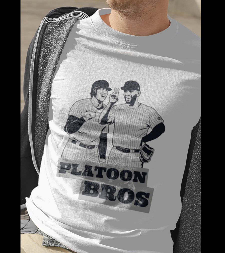 Yankees Platoon Bros Amed Rosario Ryan McMahon MLB Baseball Team T-Shirt