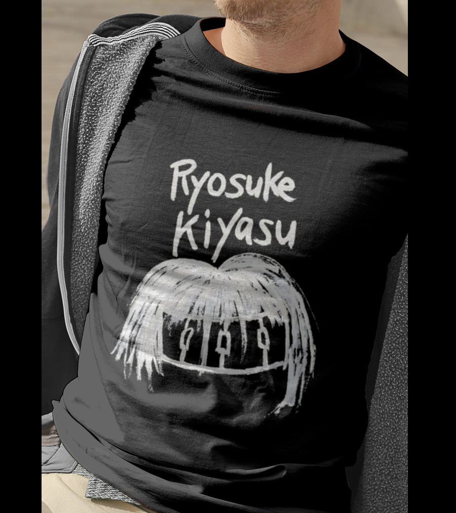 Ryosuke Kiyasu Drums Sketch With Hair T-Shirt
