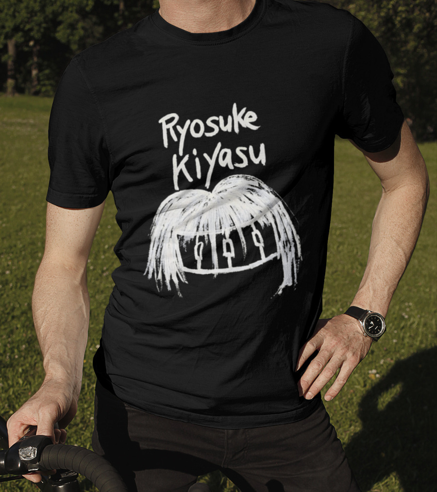 Ryosuke Kiyasu Drums Sketch With Hair T-Shirt