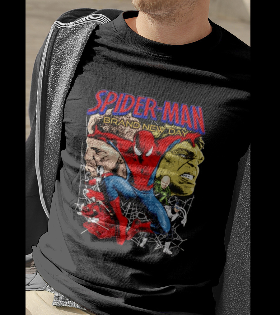 Spider Man Brand New Day Marvel Comics Superhero Characters T-Shirt