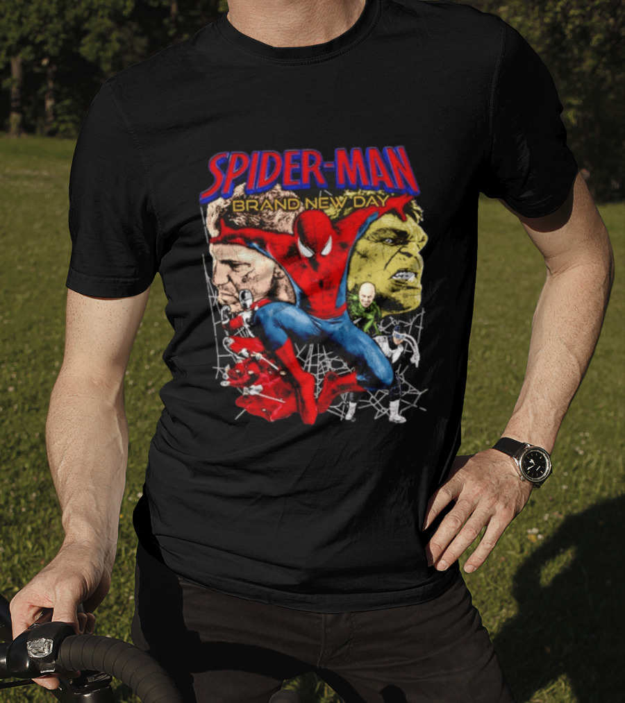 Spider Man Brand New Day Marvel Comics Superhero Characters T-Shirt