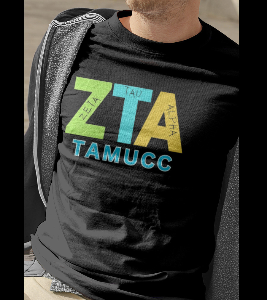 Zeta Tau Alpha TAMUCC Greek Life Sorority T-Shirt