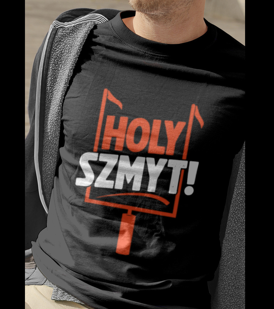 Andre Szmyt Holy Szmyt Cleveland Browns Football Uprights T-Shirt