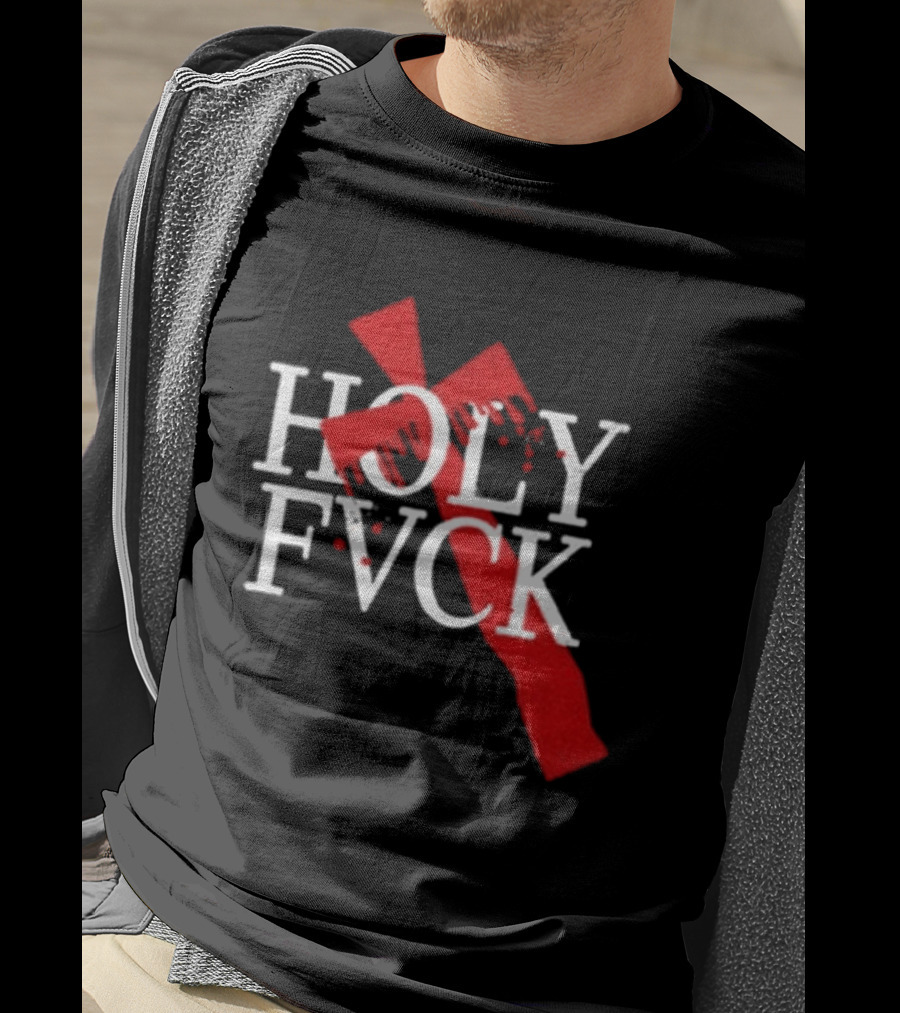 Demi Lovato Holy Fvck Bleeding Cross T-Shirt
