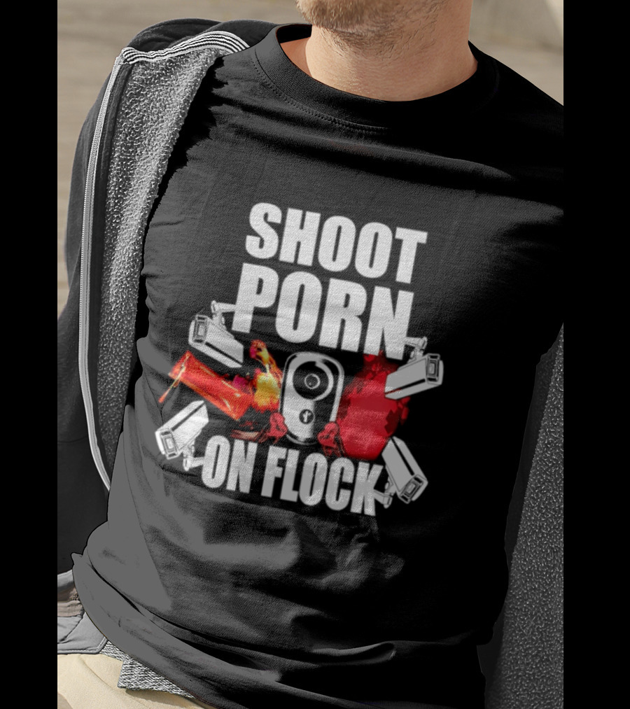 SHOOT PORN ON FLOCK Surveillance Honey Pack T-Shirt