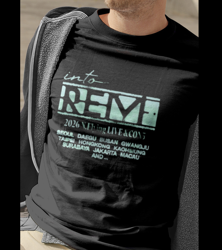 Into Revf 2026 N.Flying Live And Con5 Seoul Taipei Singapore Jakarta Macau T-Shirt