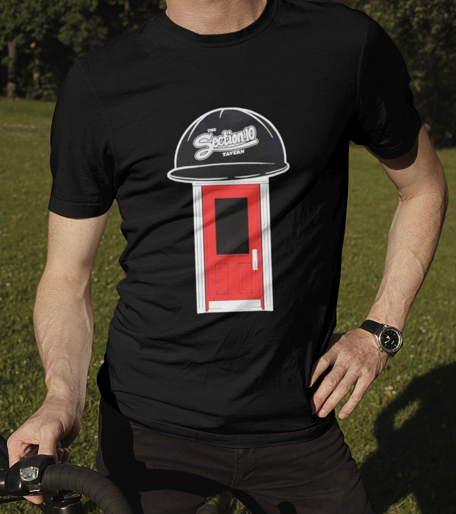 The Section10 Tavern Red Door Entrance T-Shirt