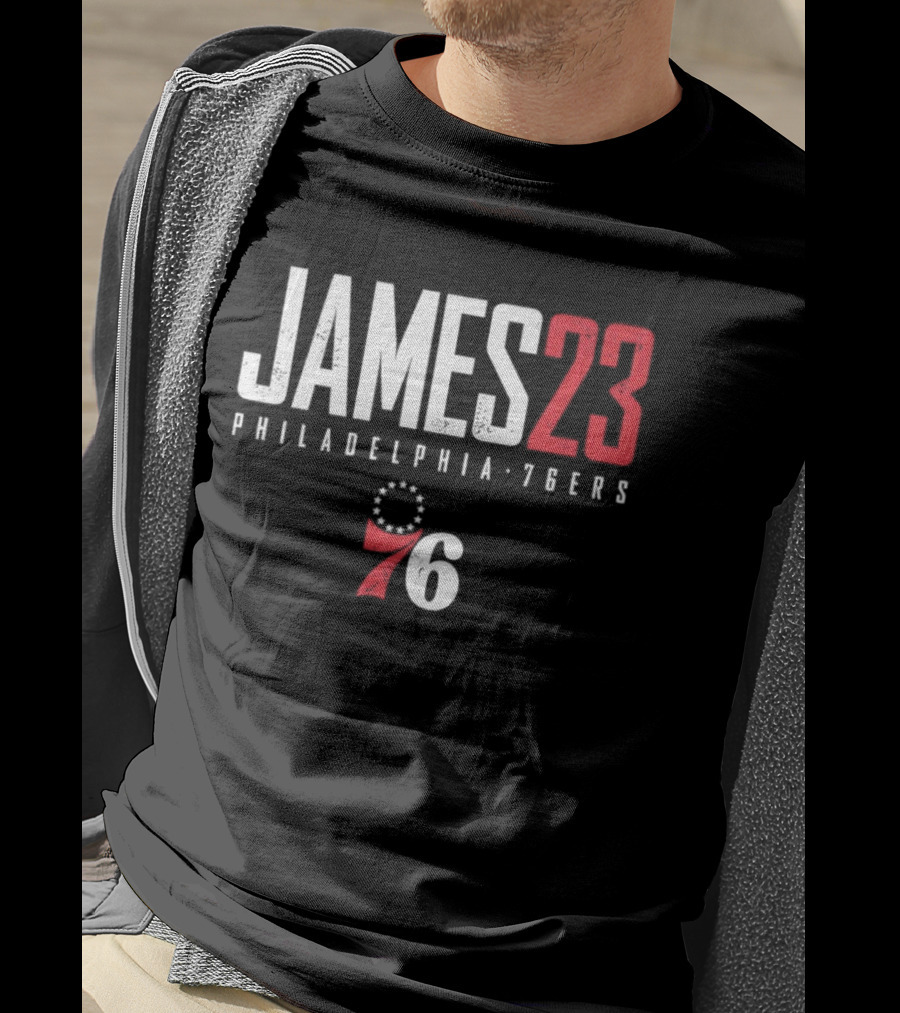 LeBron James 23 Philadelphia 76ers 2026 T-Shirt
