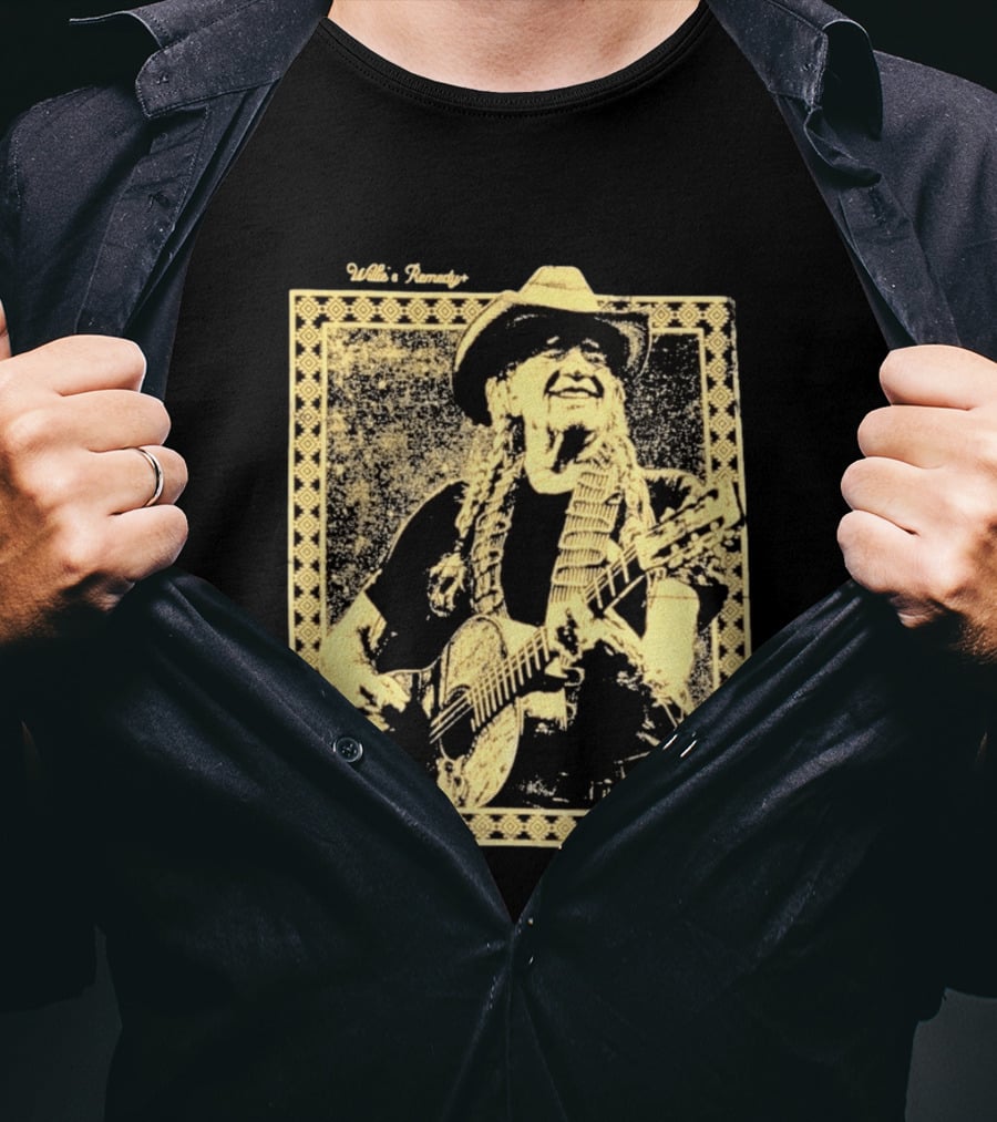 Willie Remedy Backstage Guitar T-Shirt