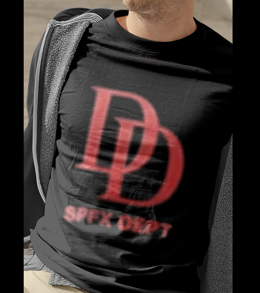 Marvel Television Daredevil Born Again Season 3 Upper East DD T-Shirt