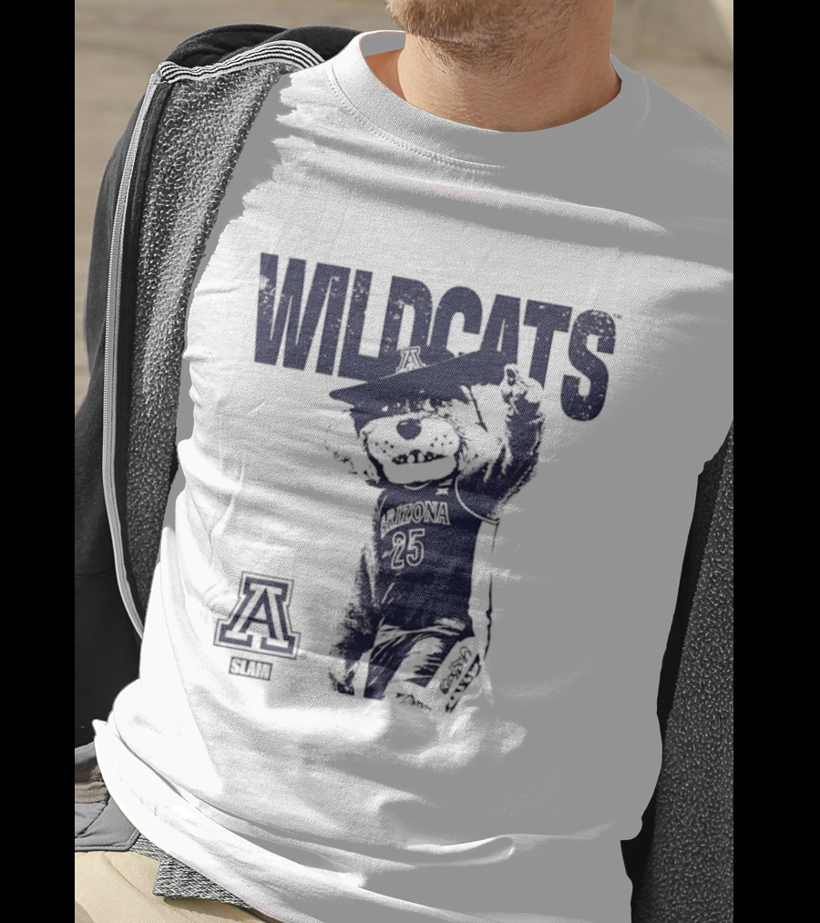 Arizona Wilbur Wildcats A Logo SLAM T-Shirt