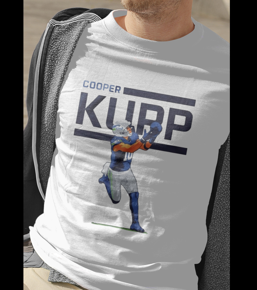Cooper Kupp Seattle Seahawks Catching Action T-Shirt