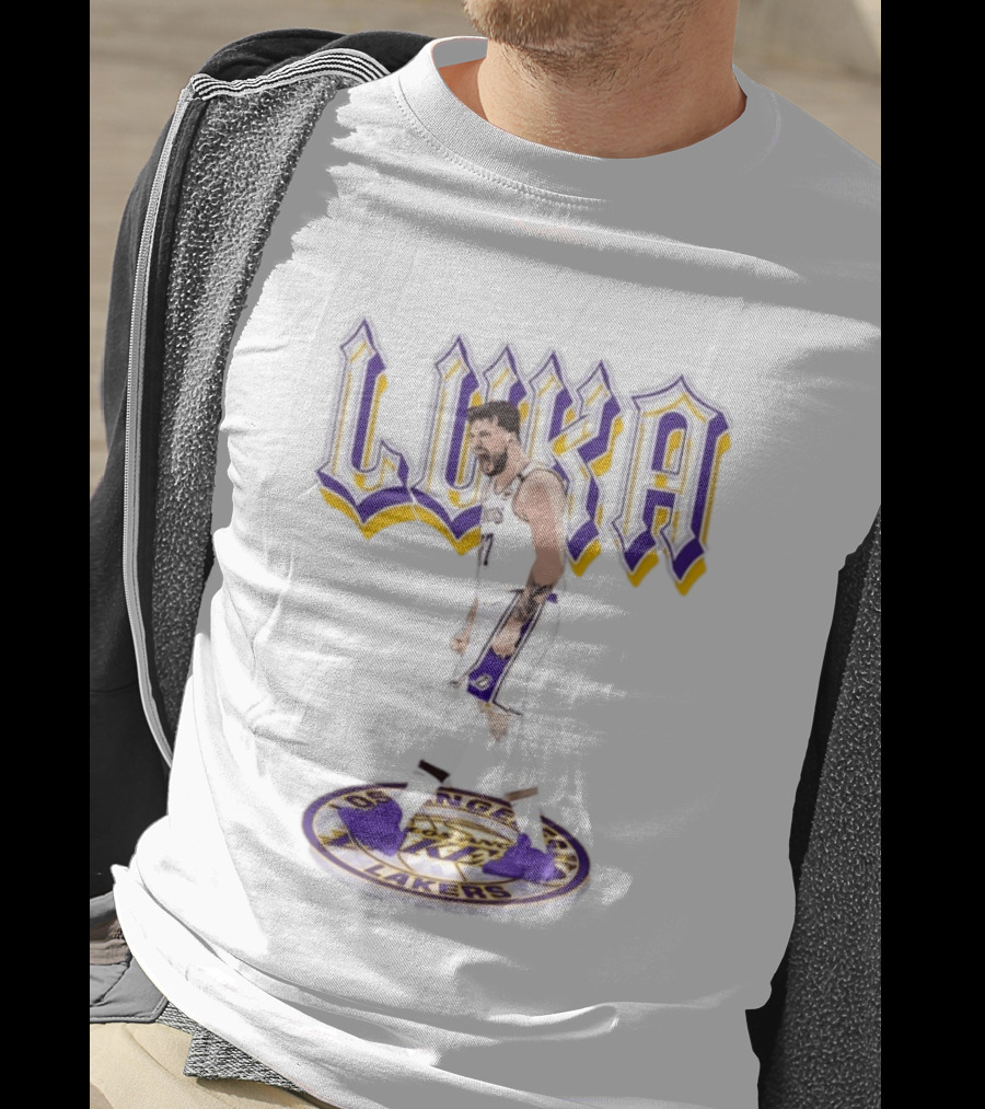 Luka Doncic Los Angeles Lakers 90s T-Shirt