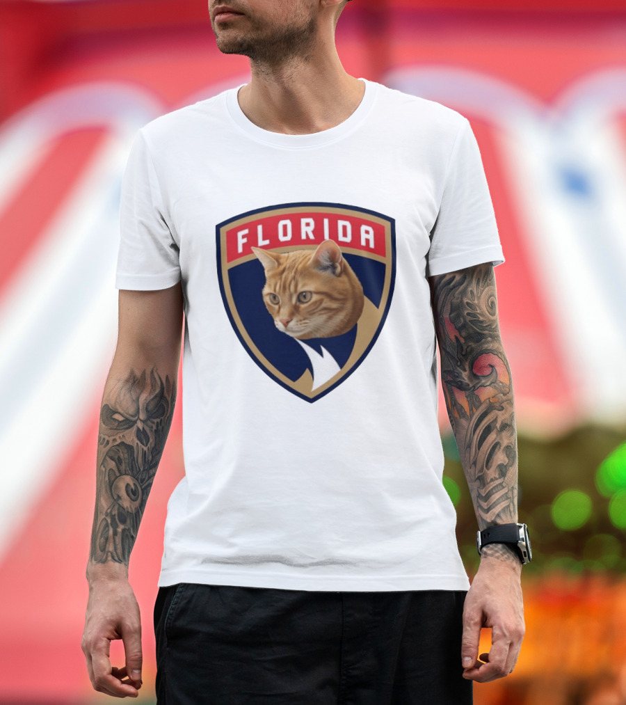 Florida Panthers Paul Maurice Cat T-Shirt