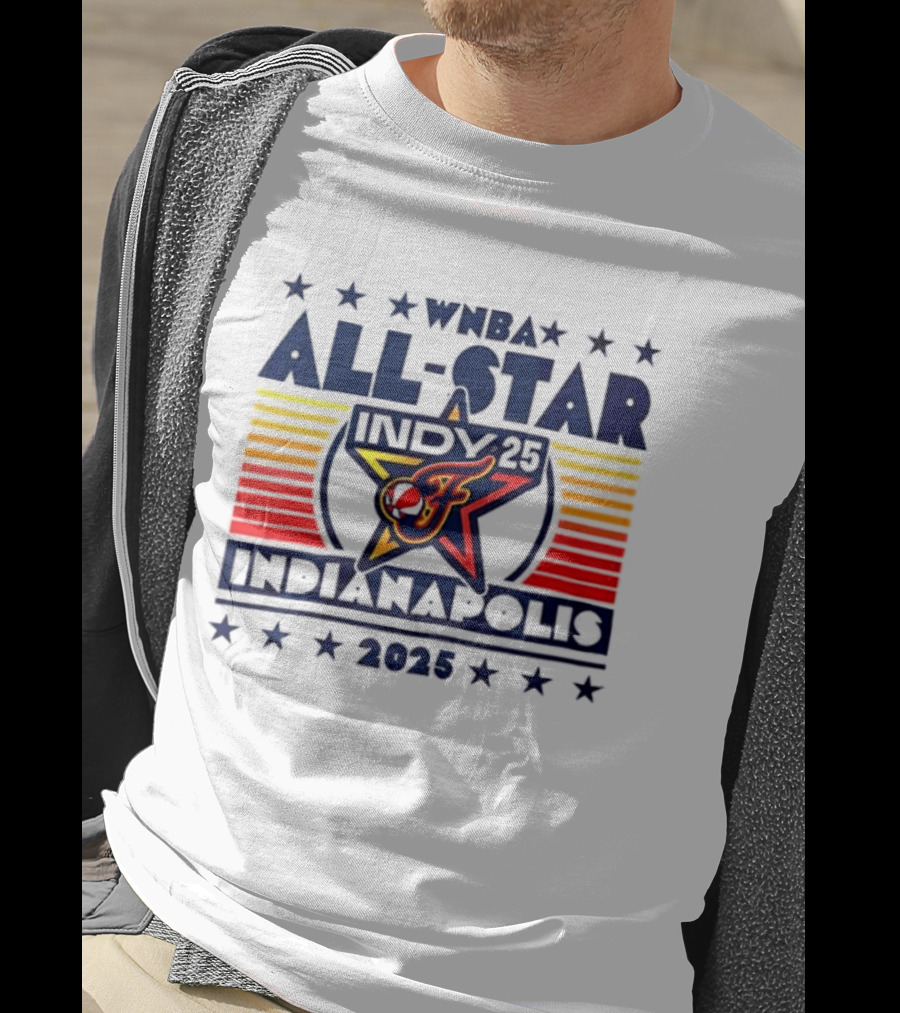 WNBA All Star INDY 2025 Indianapolis Crewneck T-Shirt