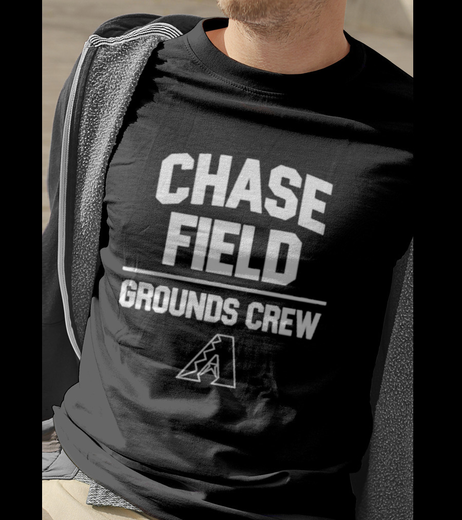 David Garcia Chase Field Grounds Crew Arizona Diamondbacks T-Shirt