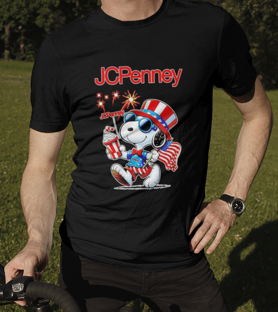 JCPenney Snoopy America 1776 2026 250th Anniversary Celebration T-Shirt