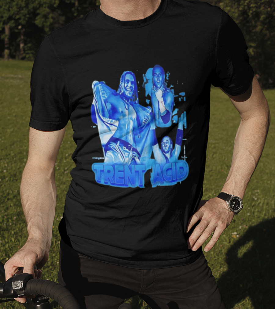 Trent Acid Wrestling Legend Blue Collage без буквы T-Shirt