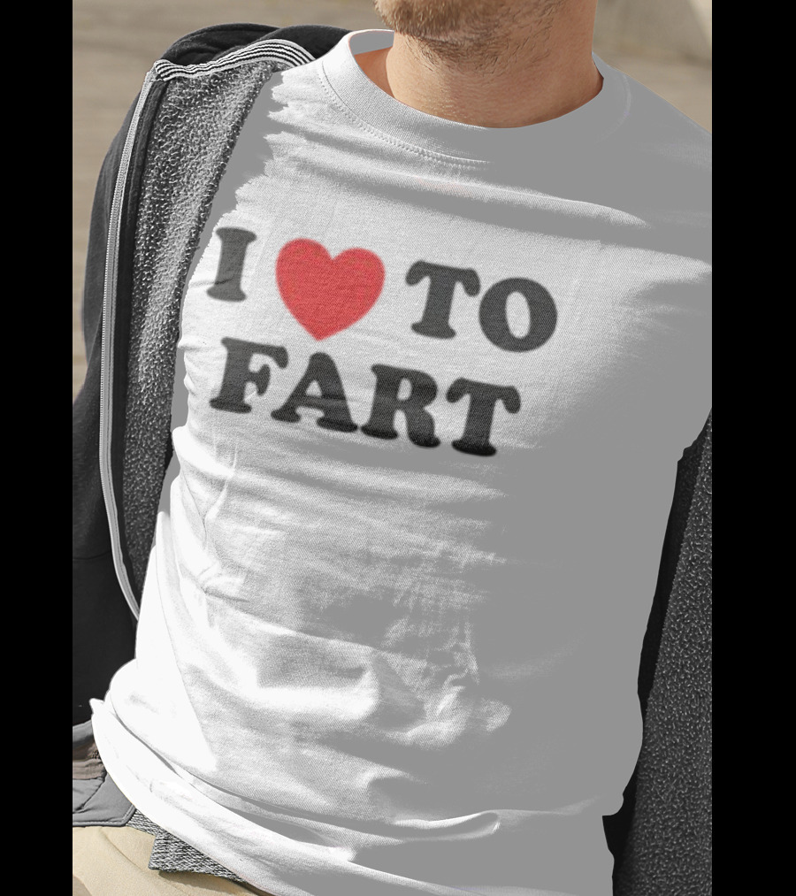 I Heart To Fart Joke Humor T-Shirt