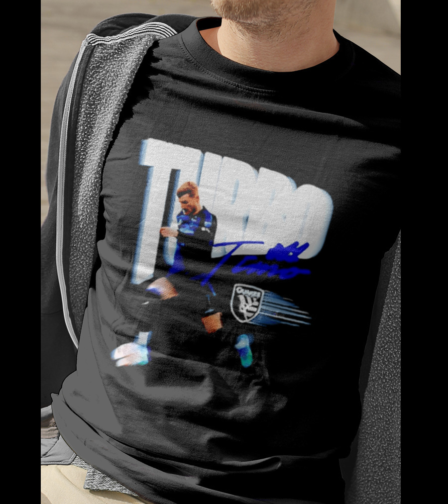 Turbo Timo San Jose Earthquakes Soccer Player Promotion T-Shirt