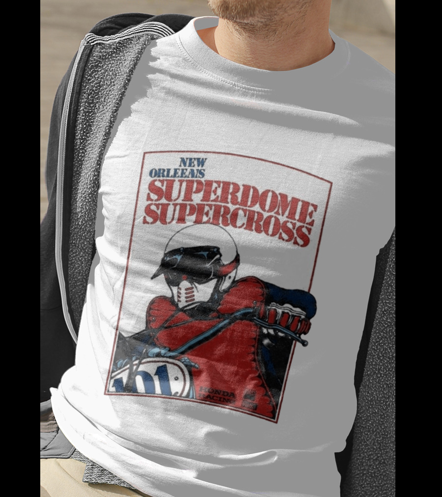 New Orleans Superdome Supercross Honda Racing 101 T-Shirt