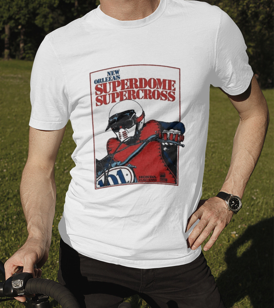 New Orleans Superdome Supercross Honda Racing 101 T-Shirt
