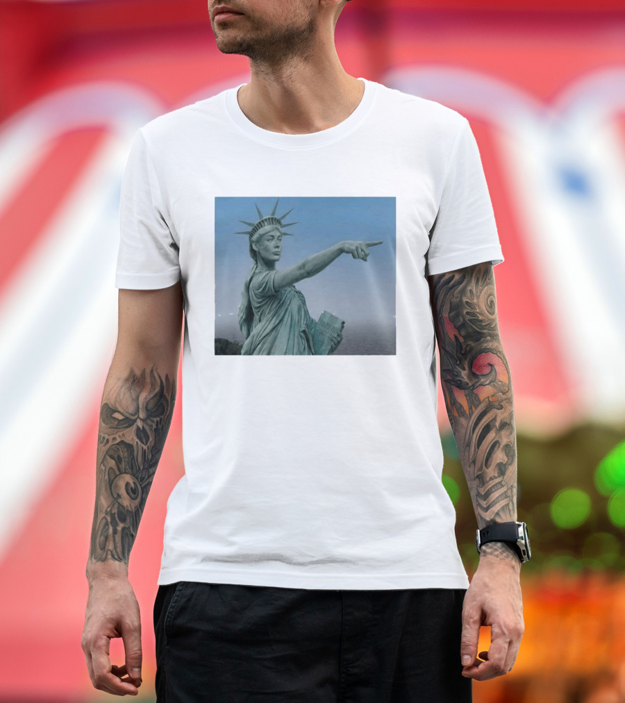 Sophie Cunningham Statue Of Liberty Don't You Politicize Me T-Shirt