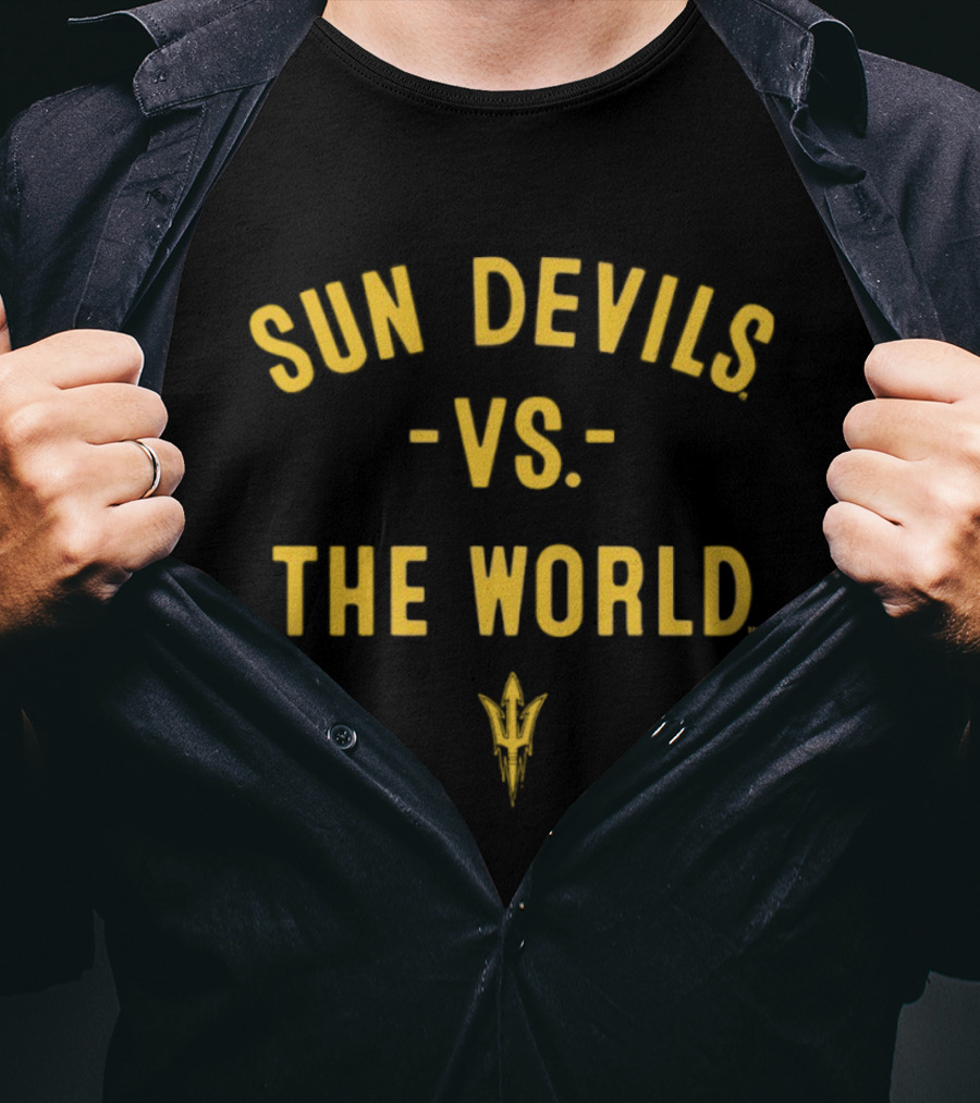 Sun Devils Vs The World NCAA 2026 Arizona State Season T-Shirt