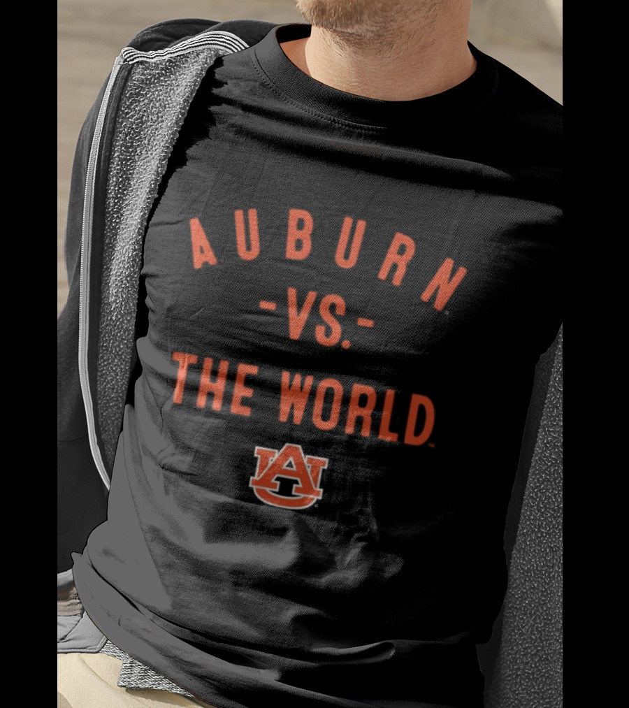 Auburn Tigers Auburn Vs The World NCAA 2026 Season T-Shirt