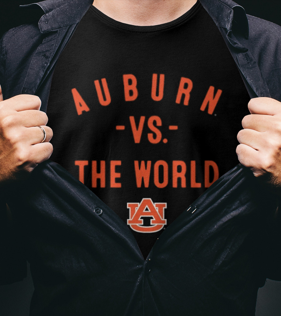 Auburn Tigers Auburn Vs The World NCAA 2026 Season T-Shirt