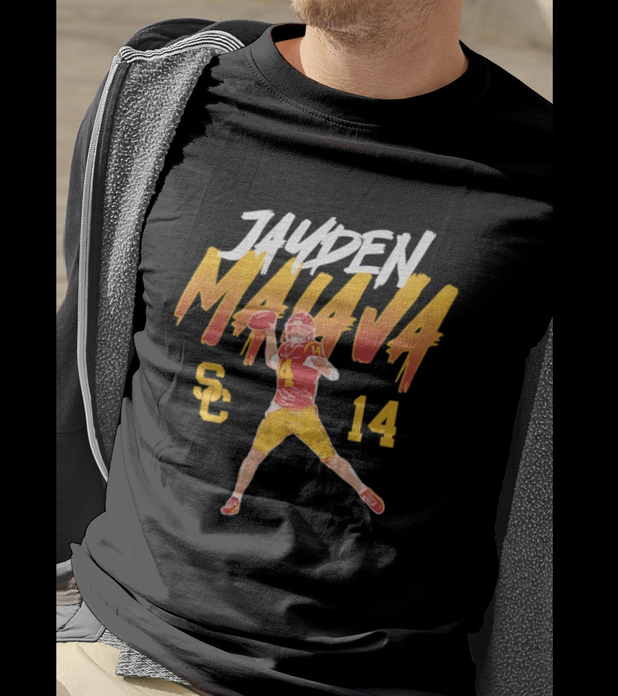 Jayden Maiava 14 USC Trojans Football SC 14 T-Shirt