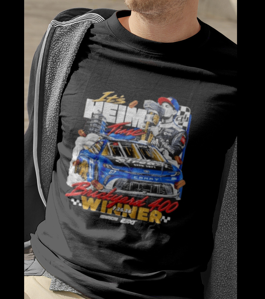Heim Time Corey Heim 23XI Racing Brickyard 400 Winner 2026 T-Shirt