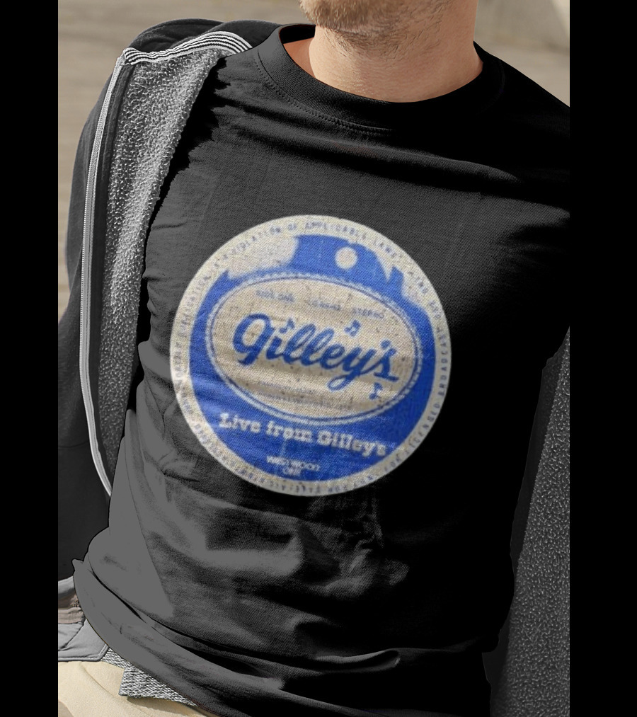 Live From Gilley's Pasadena Texas Side One LC 8642 Stereo Westwood One Nite Club T-Shirt