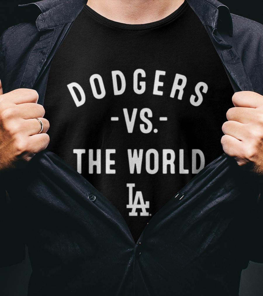 Los Angeles Dodgers Vs The World LA 2026 MLB Season T-Shirt