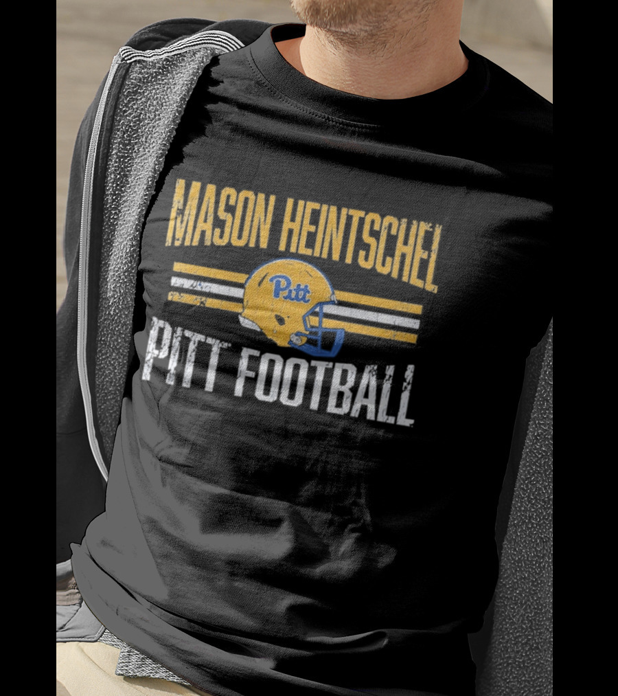 Mason Heintschel Pitt Football Panthers NCAA Helmet T-Shirt