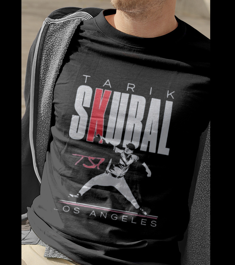 Tarik Skubal Los Angeles Dodgers Pitcher Graphic 27 T-Shirt