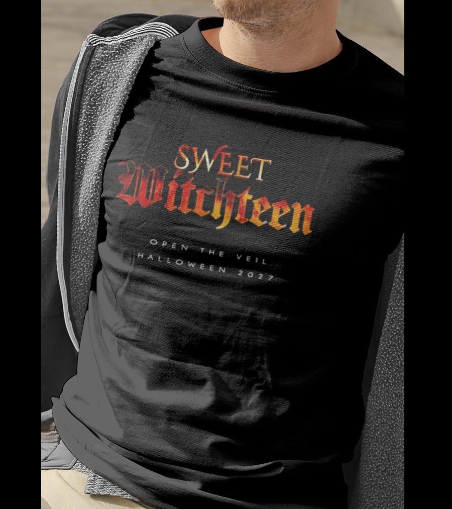 Sweet Witchteen Open The Veil Halloween 2027 Celebration T-Shirt