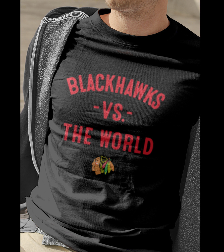 Blackhawks Vs The World NHL 2026 Nowbes T-Shirt