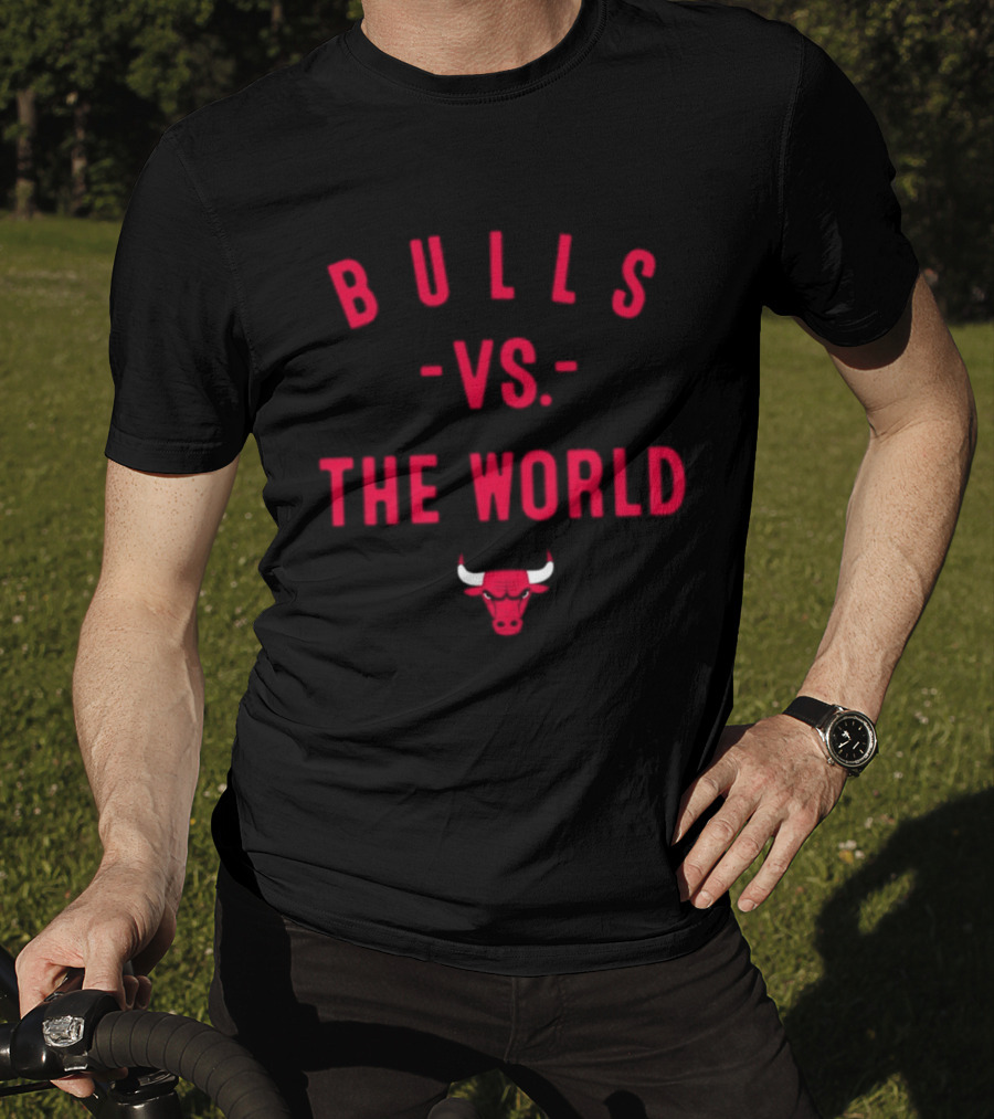 Chicago Bulls Vs The World NBA 2026 Bulls Face Nowbes T-Shirt