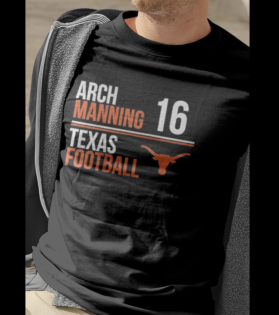 Arch Manning 16 Texas Longhorns Football T-Shirt